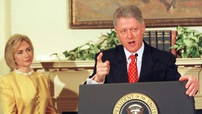 January 26, 1998: US president Bill Clinton declares: “I want to say one thing to the American people: I did not have sexual relations with the woman, Miss Lewinsky.”