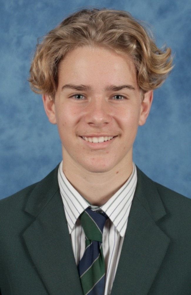 Sunshine Coast Grammar School Vice-Captain Oscar Punter