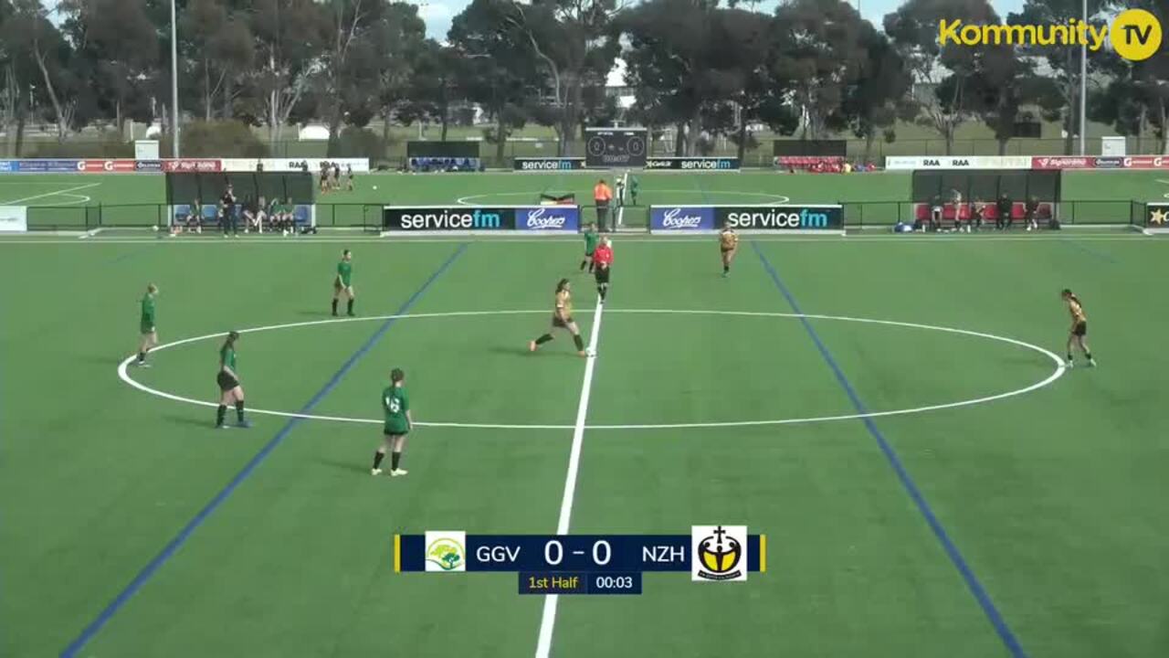 Replay: Golden Grove v Nazareth (Yr 7/8 girls semi final) - School Sport SA statewide boys and girls football finals