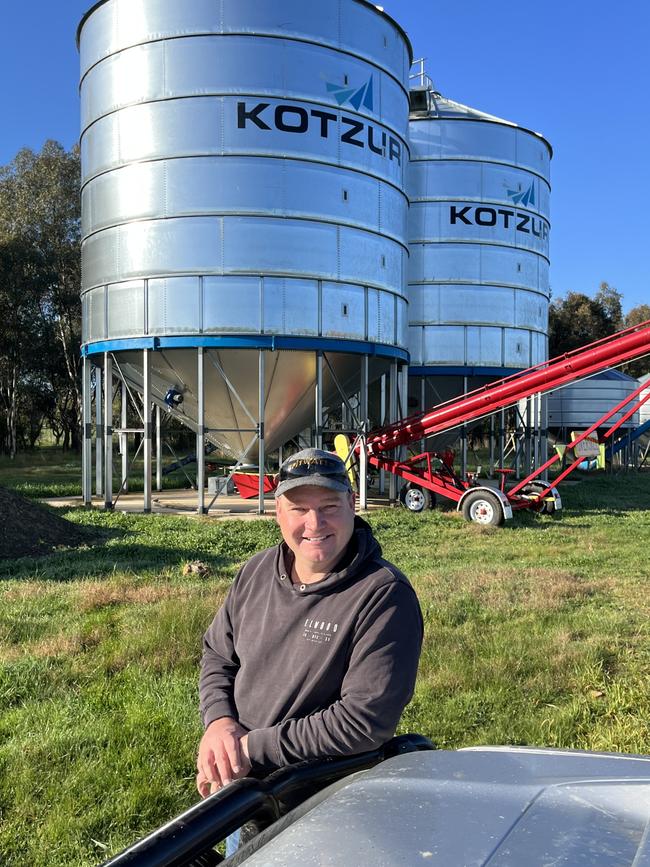 NSW grains committee chairman Justin Everitt of Brocklesby in southern NSW. Picture: Nikki Reynolds