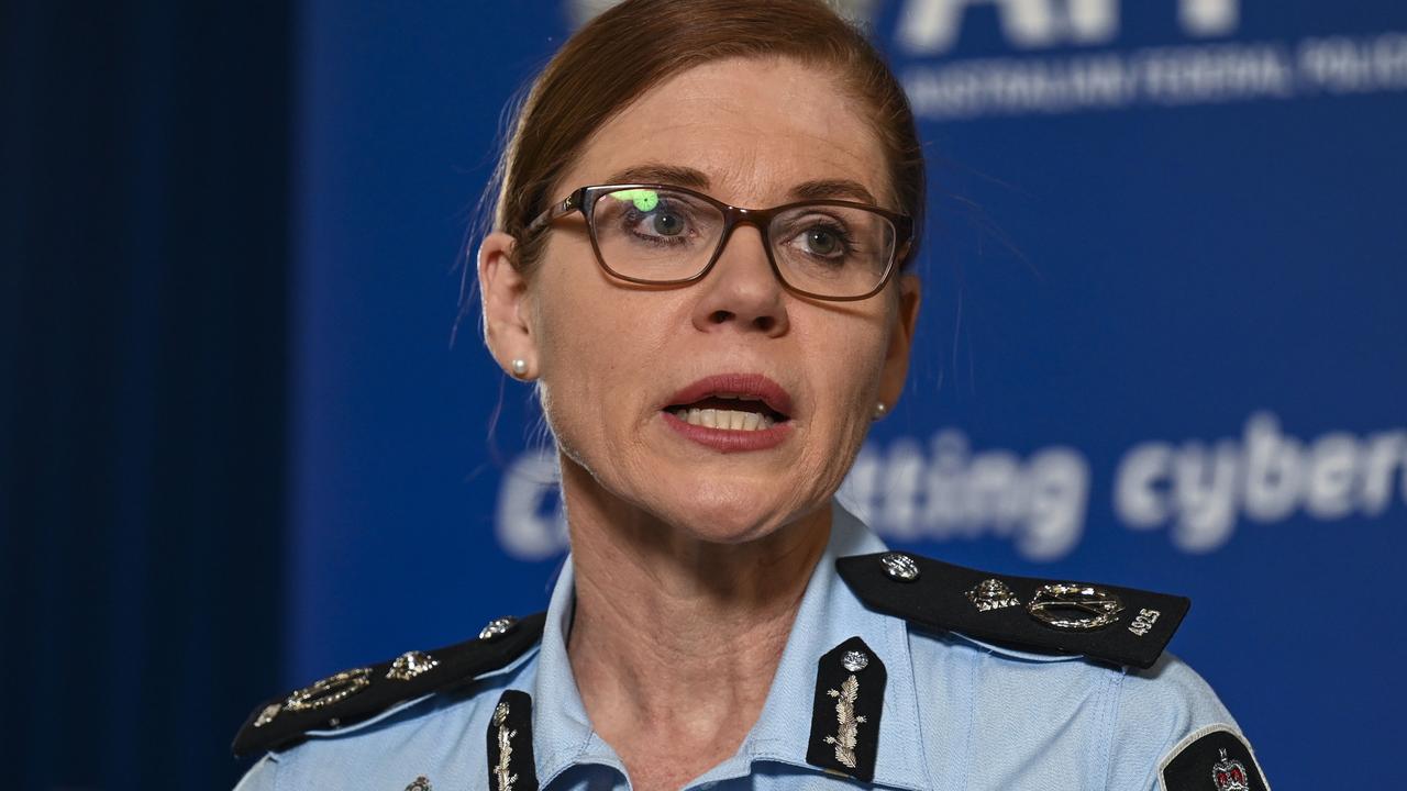 AFP Assistant Commissioner Cyber Command Justine Gough said ongoing support was being provided to the child victims and their parents. Picture: NCA NewsWire