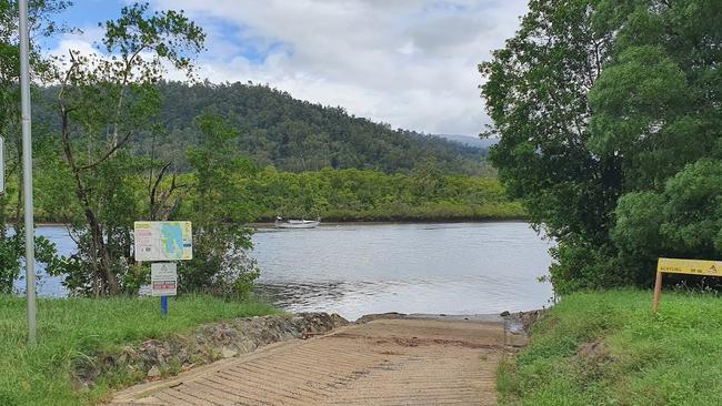 The Bloomfield River boat ramp at Ayton south of Cooktown. Picture: Google maps