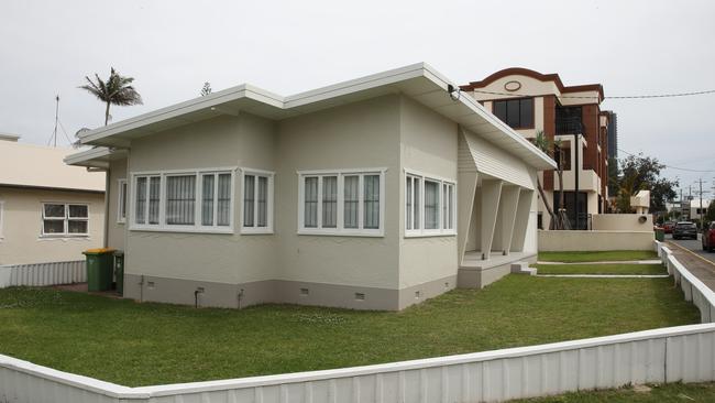 The Old House on Hedges, which is technically on Dudley St, at Mermaid Beach. Picture: Glenn Hampson