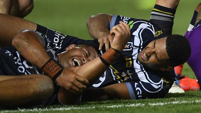 Nene MacDonald suffered a sickening ankle injury. Picture: Getty