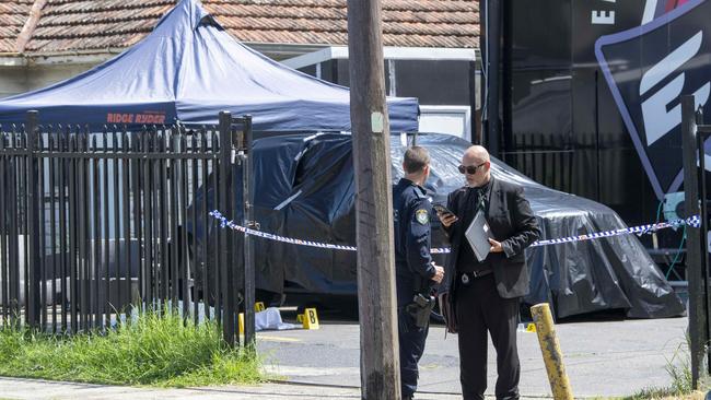 Taha Sabbagh was gunned down in the carpark of Elite Fight Force gym in Sefton in early 2023. Picture: NCA NewsWire