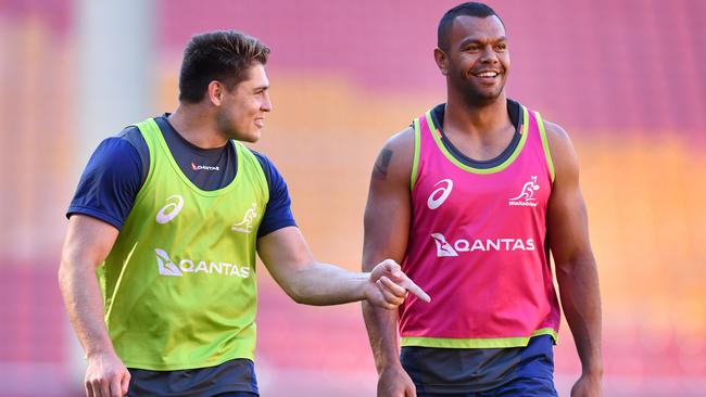 James O'Connor and Kurtley Beale are back together in national colours.