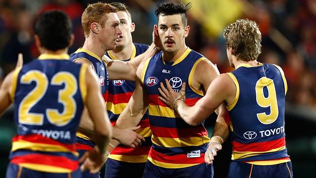 Adelaide’s Taylor Walker has been named the best captain in the AFL.