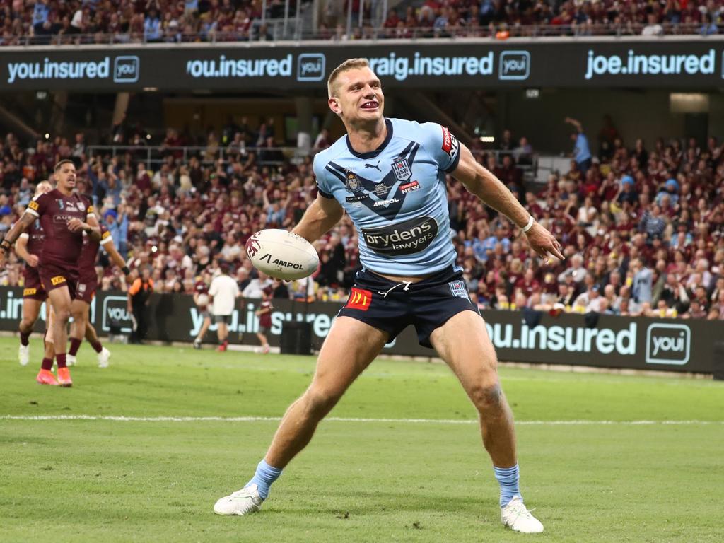 How do you stop Tom Trbojevic one-on-one? Picture: Jason O’Brien/NRL Photos