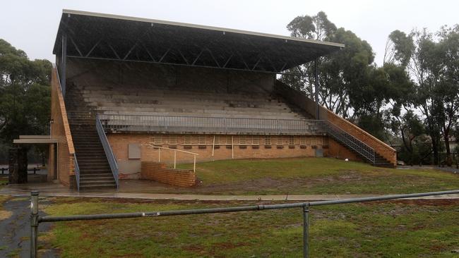 Underused and worn-out Ford Park in Ivanhoe. Picture: Hamish Blair