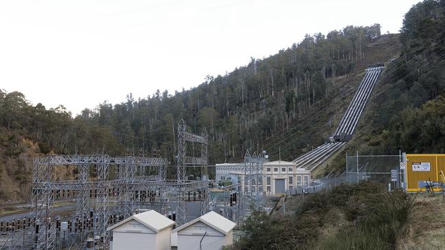 Tarraleah, Hydroelectric power station in Tasmania. Picture: Mathew Farrell