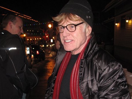 Actor Robert Redford at the 2011 Sundance Film Festival in Park City, Utah.