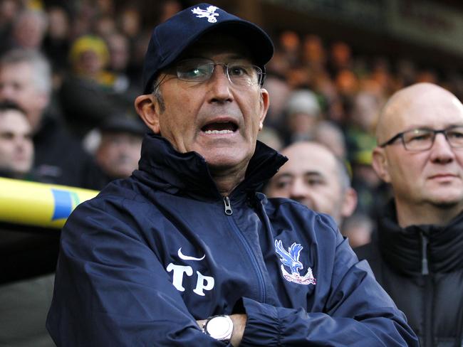 Crystal Palace's Welsh manager Tony Pulis.