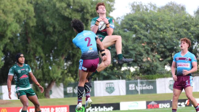 Right centre Tayshon Foley of the Ipswich Jets will be a player to watch in 2025.