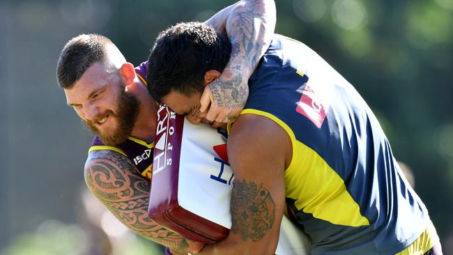 Josh McGuire could certainly do a job for Queensland. (AAP Image/Darren England)