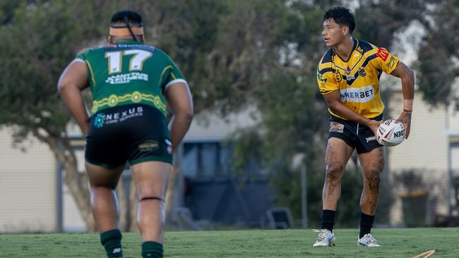 Sunshine Coast Falcons Mal Meninga Cup player Jaelym Hohaia. Picture: Nicola Anne Photography.