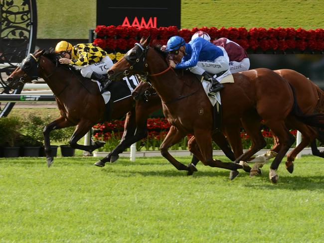 Track manager Sean Bridges says the Soft (6) rating showed the track had not yet consolidated. Picture: AAP