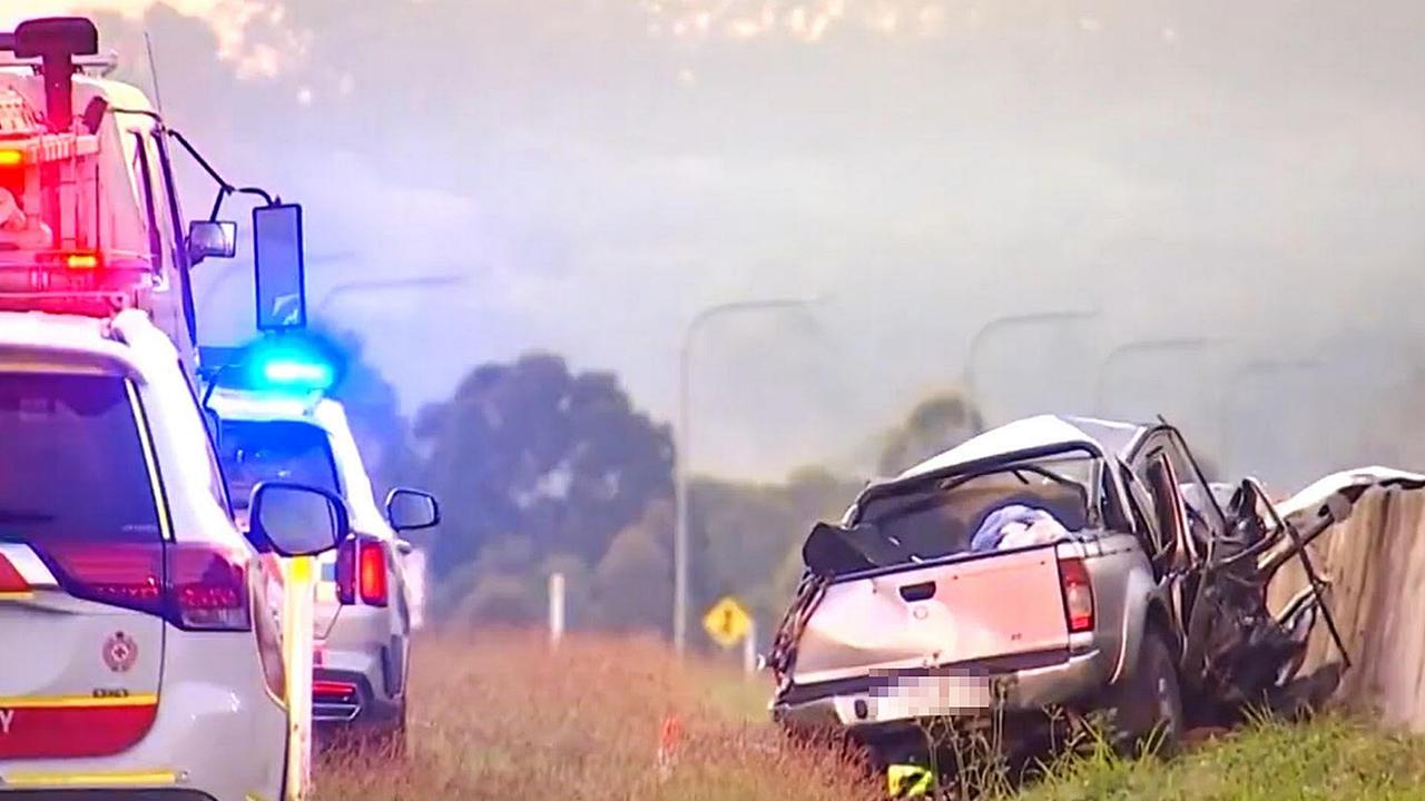 A crash at Federal on the Bruce Highway on Friday claimed the life of three people. Source: Channel 7.