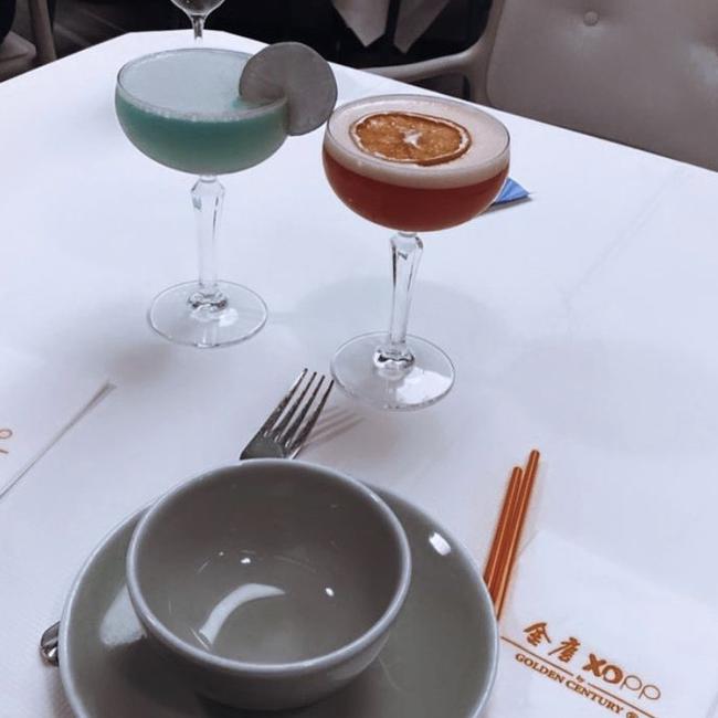 An image from Huskii’s Instagram which police say shows him with alcoholic drinks.