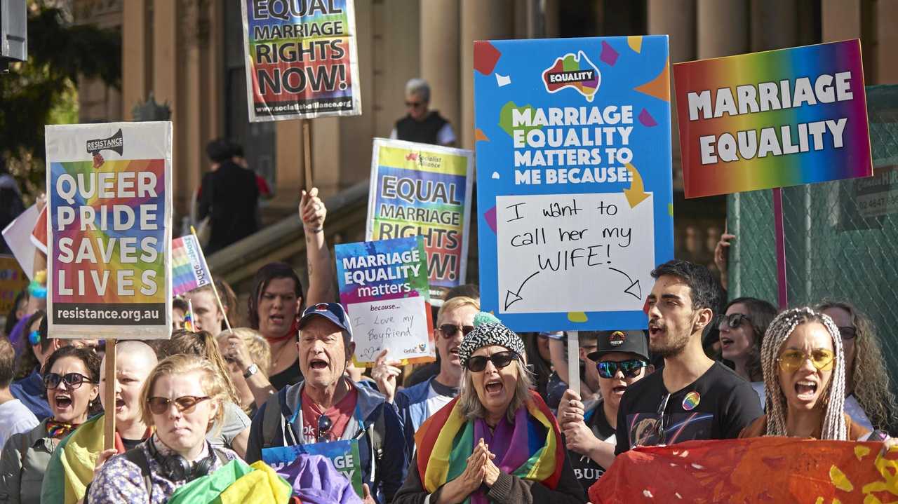 Same Sex Marriage Becomes A Free Speech Issue The Courier Mail