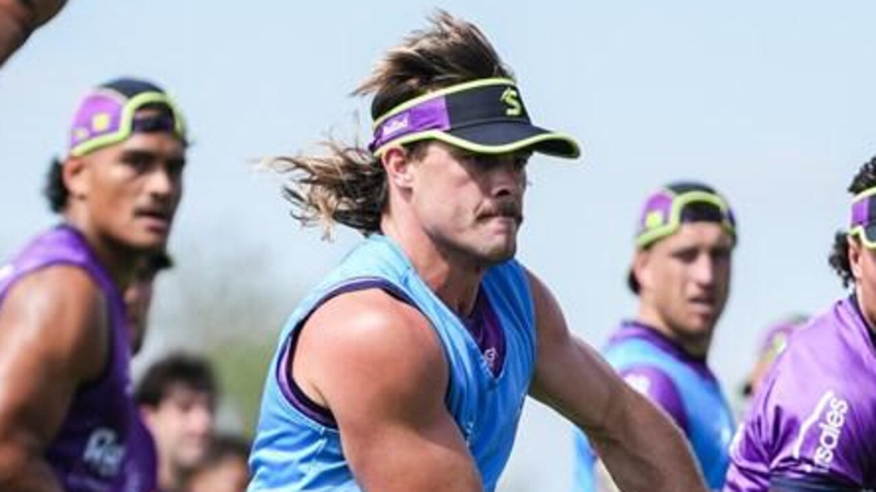 Ryan Papenhuyzen at Storm pre-season camp in Geelong.