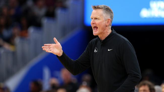 Steve Kerr wants action taken now. (Photo by Ezra Shaw/Getty Images)