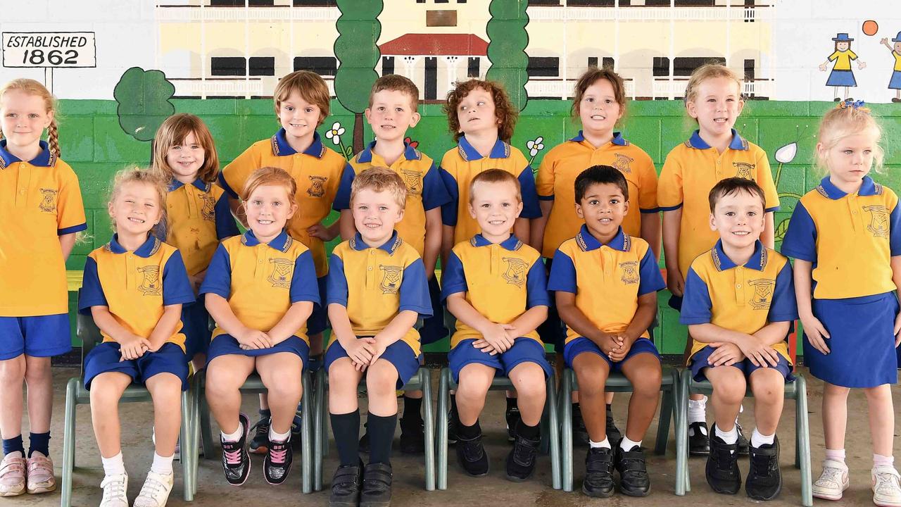 MY FIRST YEAR: Maryborough Central State School Preps. Picture: Patrick Woods.