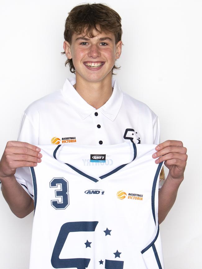 Cooper Duff-Tytler is co-captain of Vic Country. Photo: Basketball Victoria.