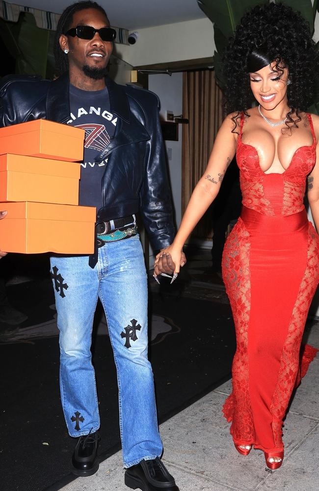 Cardi B shows off her massive Hermès Birkin bag collection