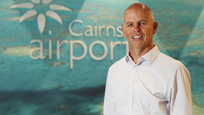 Cairns Airport CEO Richard Baker. Picture: Stewart McLean