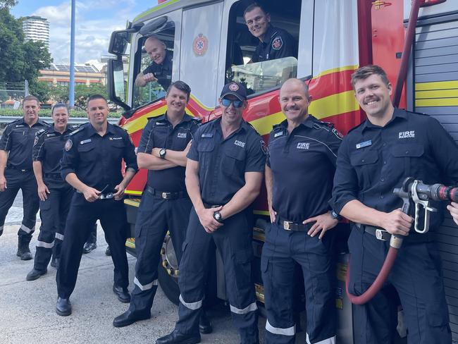 Kemp Place Fire & Rescue Station team. Picture: Danielle Noney