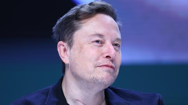 Elon Musk directly criticised the British prime minister and suggested police were taking a ‘one-sided’ approach to the disturbances. Picture: Marc Piasecki/Getty Images