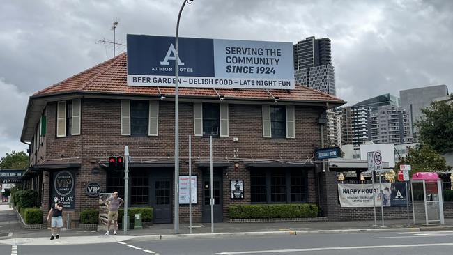 The Albion Hotel at Parramatta is known as a party pub.