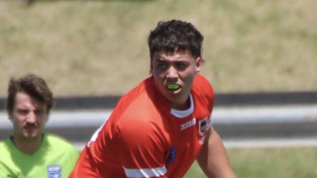 Jarrah Treweek was a standout for the Illawarra South Coast Dragons in the Laurie Daley Cup. Picture: Contributed