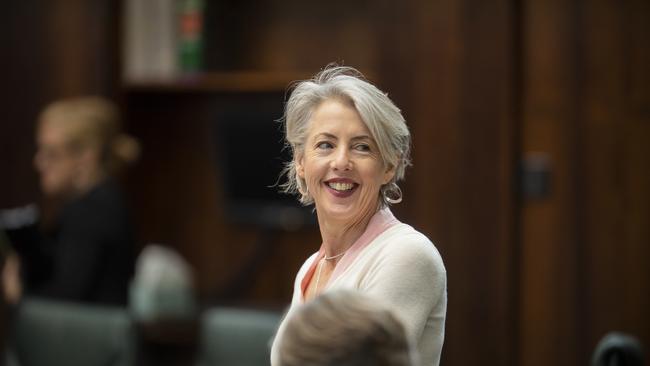 Rosalie Woodruff during Question Time on Thursday morning. Picture: RICHARD JUPE