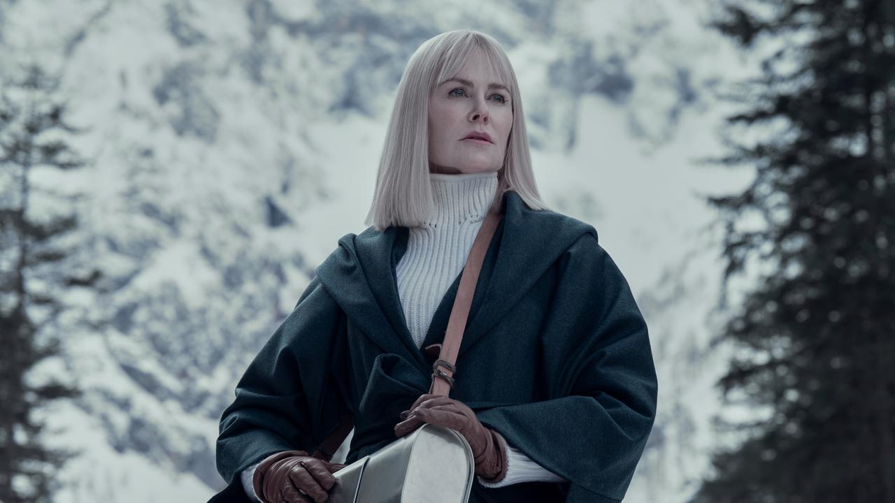 Nicole Kidman returns as mysterious wellness guru Masha. Picture: Disney/Reiner Bajo