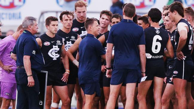 Brendon Bolton has some big decisions to make before Round 1. Picture: Getty Images