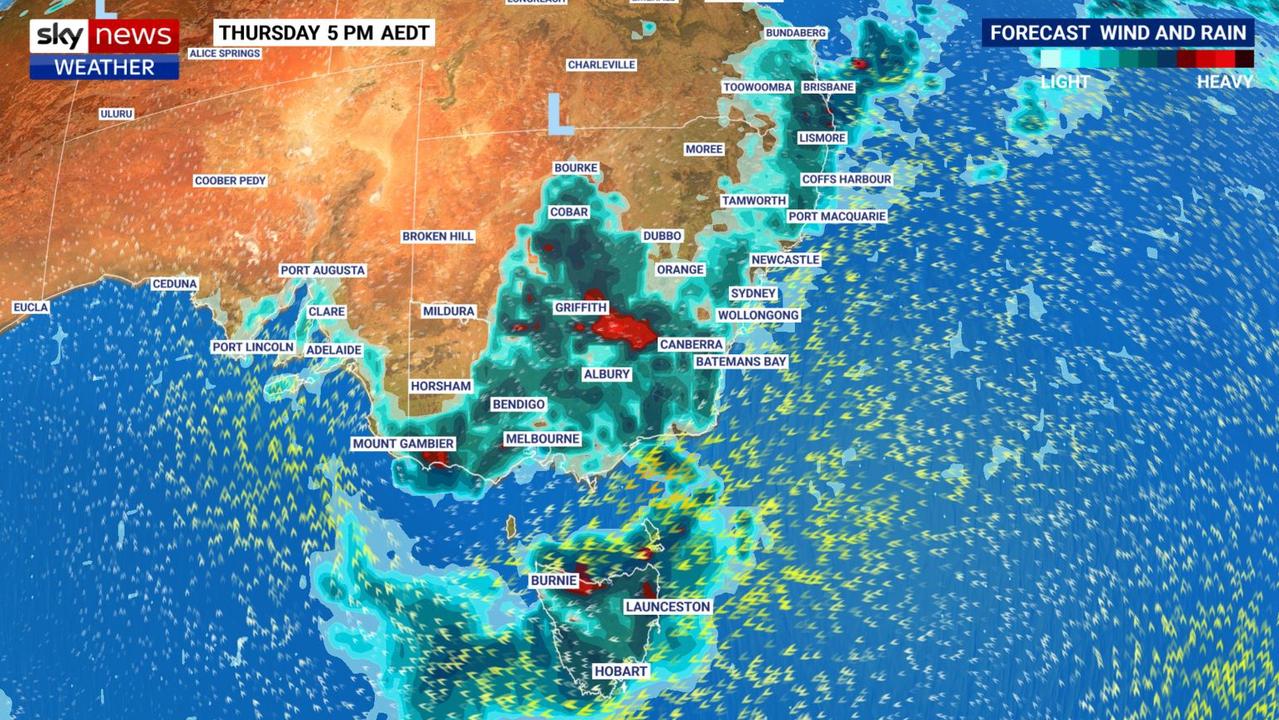 Melbourne, Sydney, Brisbane Weather: Up To 120mm Of Rain In Midsummer ...