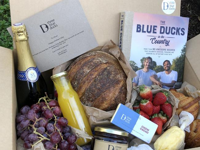 One of the Mother’s Day hampers Three Blue Ducks has on offer. Picture: Supplied