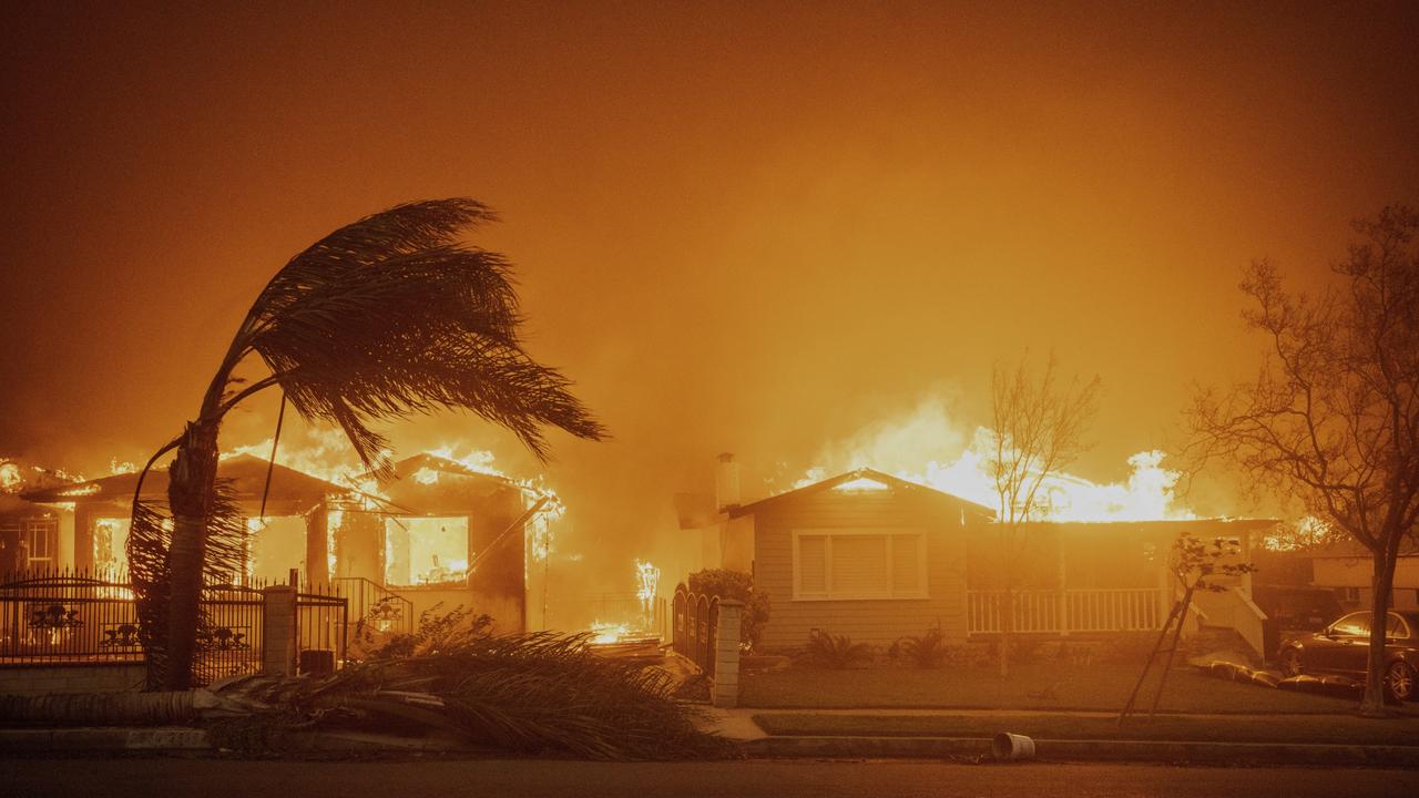 Thousands have lost their homes to the fires in Los Angeles. Picture: AP Photo/Ethan Swope.