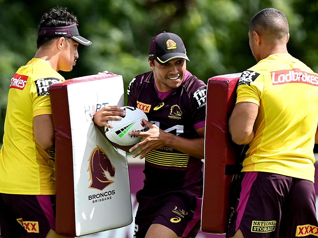 Te Maire Martin will fill the fullback gap for the Broncos. Picture: Bradley Kanaris/Getty Images