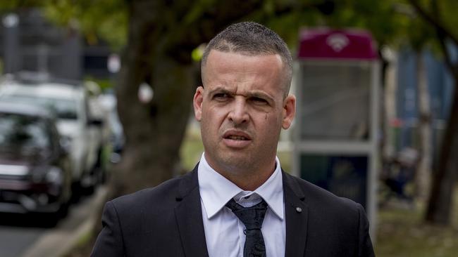 Ricky Lefoe during an appearance at Southport Courthouse in Queensland for unrelated alleged offences. Picture: Jerad Williams