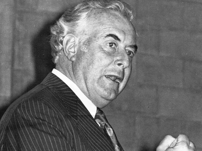 University campaign: Inspired by Gough Whitlam.