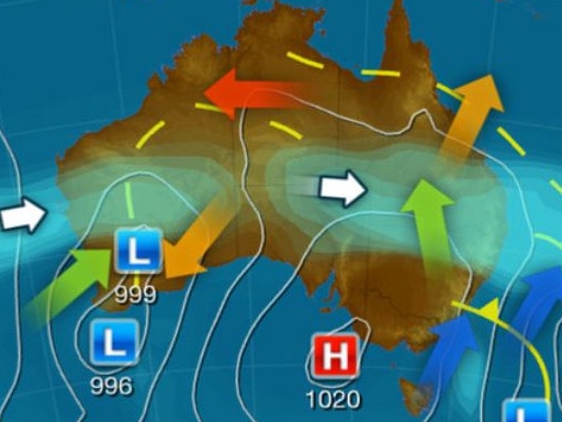 A low front brings brisk cool gusty winds along the NSW coast. Picture: Weatherzone