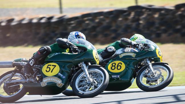 Vintage motorbikes racing for Team Gallur have been restored using 3D-printed parts.