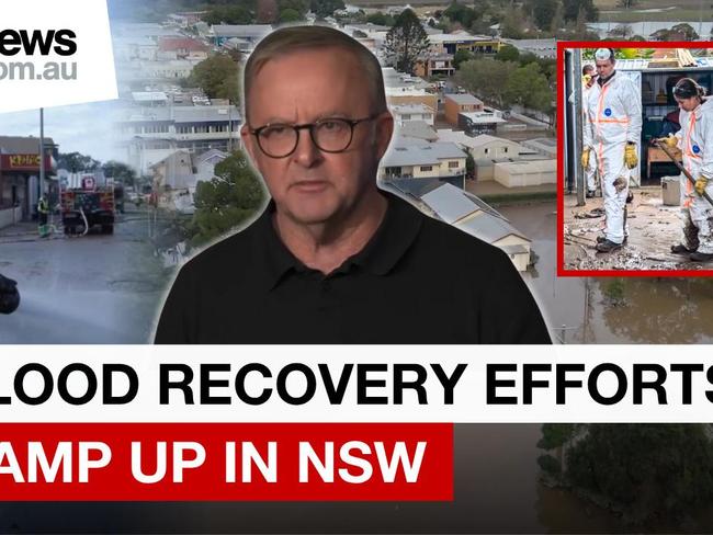 Recovery efforts ramp up in NSW after deadly floods