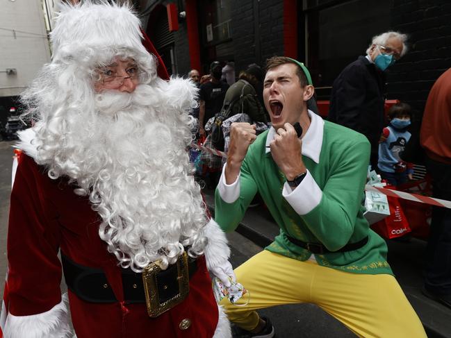 Mason Cox says the event has become a Christmas tradition. Picture: Alex Coppel