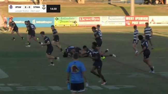 REPLAY: Langer Trophy Rugby League - Ipswich SHS vs St Mary's