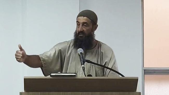 ‘Brother Muhammad’ delivers a sermon calling for a Muslim army at Sydney's Al Madina Dawah Centre on December 15, 2023. Picture: YouTube