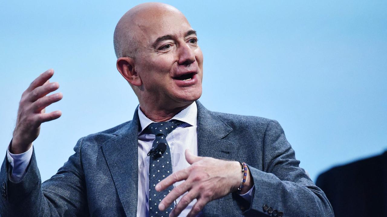 Jeff Bezos has pledged his fortune to charity. Picture: Mandel Ngan/AFP