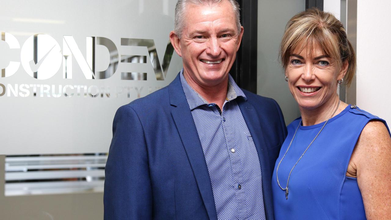 Steve and Tracy Marais in happier times. Photo: Tertius Pickard.